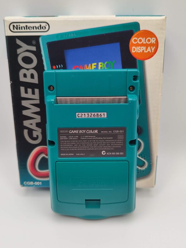 Nintendo Game Boy Color Blue CGB-001