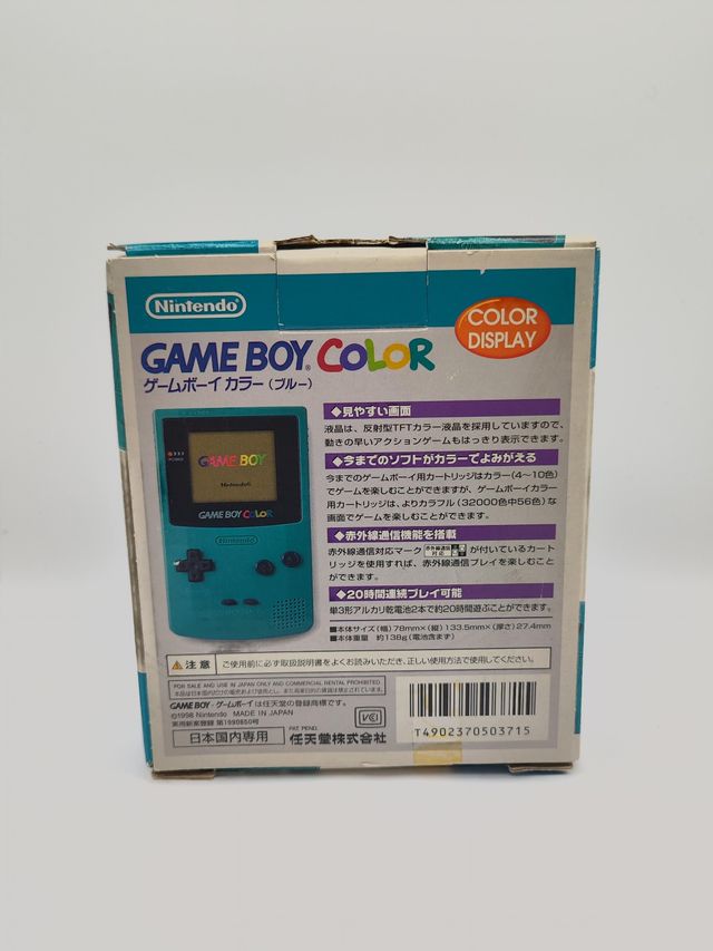 Nintendo Game Boy Color Blue CGB-001