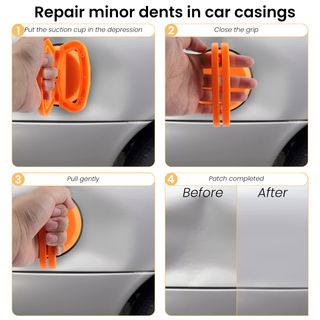 Ventosa para carrocería de coche, 6 unidades, herr