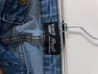 Pantalones Vaqueros Skinny Azules Talla W28/L32