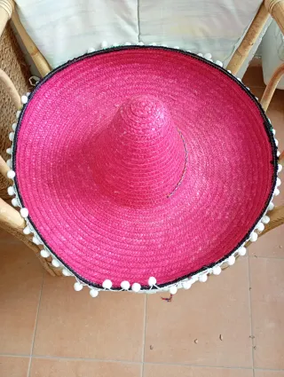 2 Gorros Mexicanos Rosas