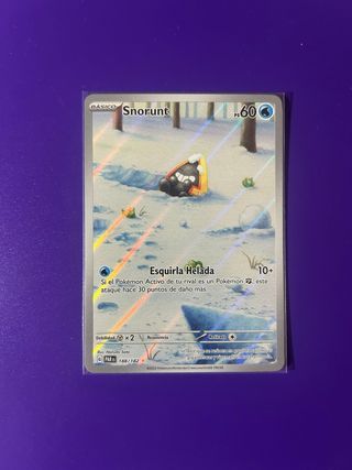 Carta Pokémon Snorunt PAR188