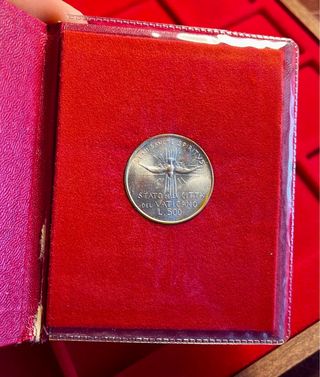 Moneda Vaticano L.500 Veni Sancte Spiritus 1978