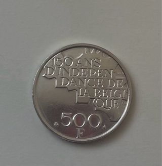 Moneda 50 Francos 1968 Bélgica