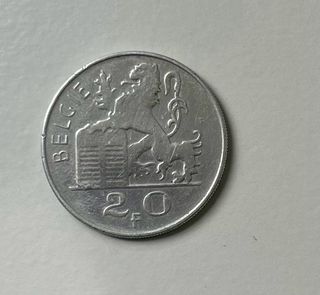 Moneda 50 Francos 1968 Bélgica