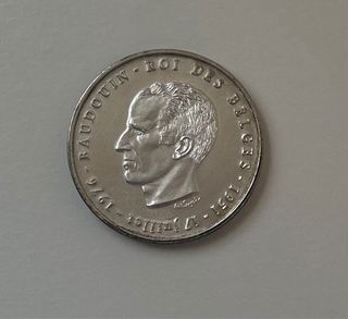 Moneda 50 Francos 1968 Bélgica