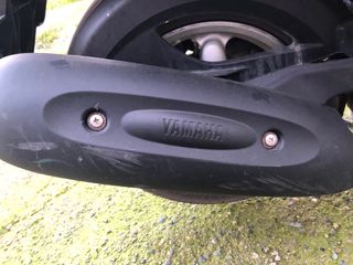 Yamaha d'elight 125 scooter marrone