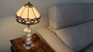 Lámpara Unica minimalista / Tiffany! 20cm diámetro