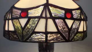 Lámpara Unica minimalista / Tiffany! 20cm diámetro