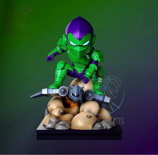 Figura Chibi Duende Verde (Spiderman)