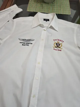 Camisa Hackett Hombre XXL Aston Martin Racing
