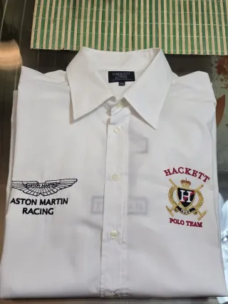 Camisa Hackett Hombre XXL Aston Martin Racing