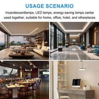 Interruptor Regulador de Luz LED, Controlador Dimm