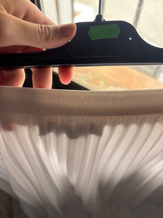 Falda plisada Lacoste blanca Original