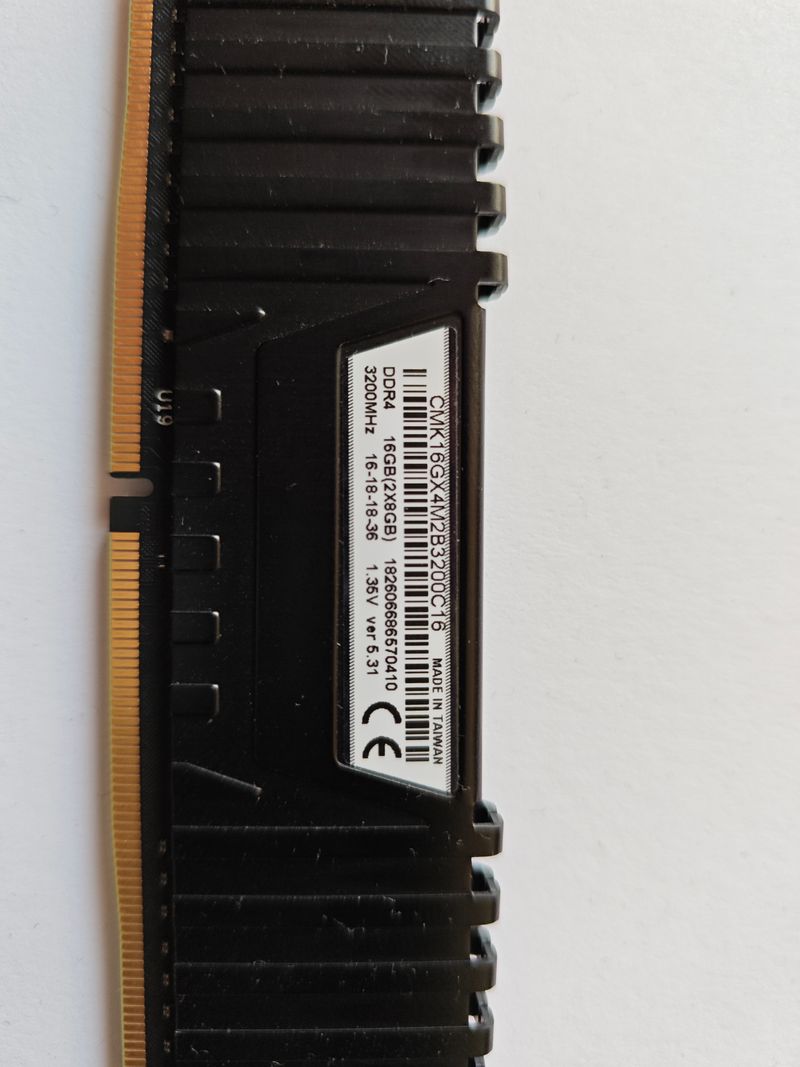 Corsair Vengeance LPX DDR4 32GB 3200MHz CL16 afbeelding 2