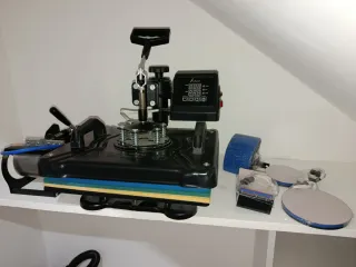 Plancha de Sublimación Multifunción