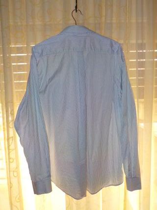 Camisa Tommy Hilfiger XL Rayas Azul Blanco