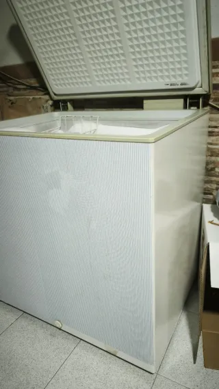 Congelador horizontal blanco