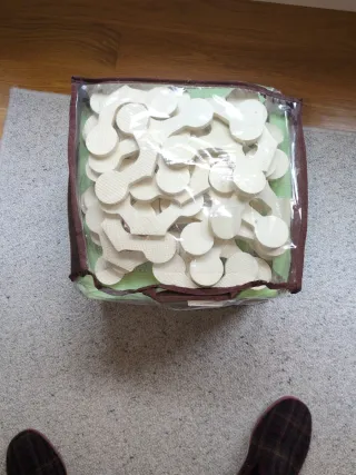 Alfombra Puzzle Bebé Foam 1,5 x1,5 m