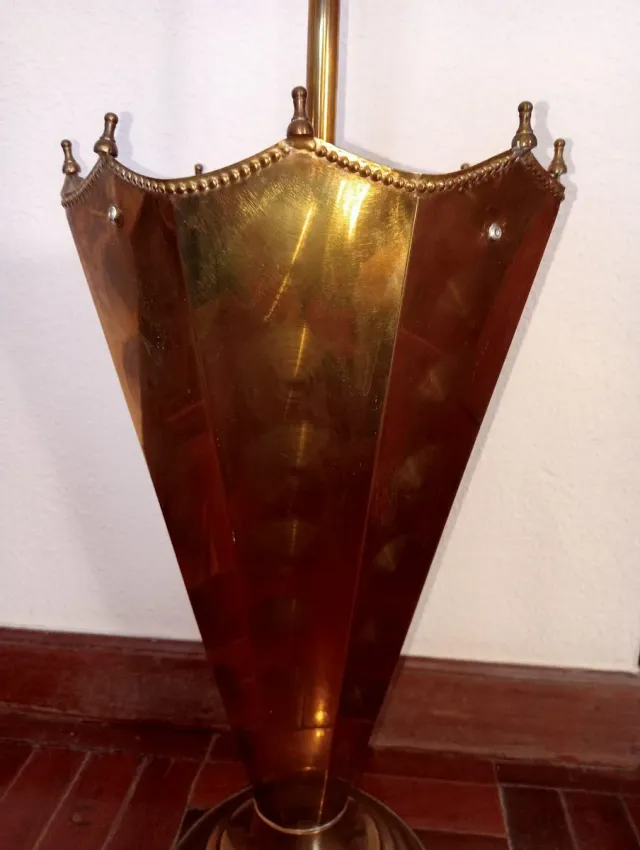 Paragüero antiguo latón