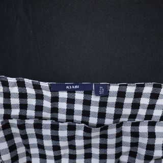 Falda cuadros blanco y negro