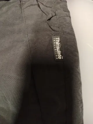 Pantalón de nieve negro