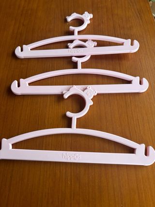 3 Perchas per abbigliamento per bambini con orsetti