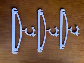 3 Perchas per abbigliamento per bambini con orsetti