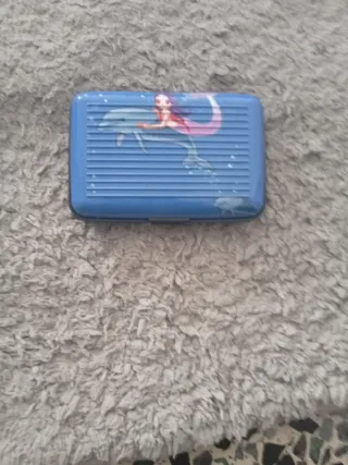 Monedero Tarjetas Madrid Azul Sirena