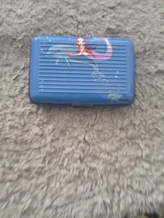 Monedero Tarjetas Madrid Azul Sirena