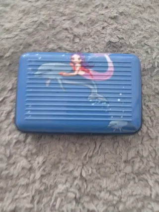 Monedero Tarjetas Madrid Azul Sirena