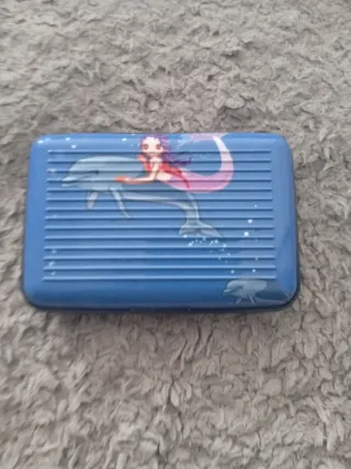 Monedero Tarjetas Madrid Azul Sirena