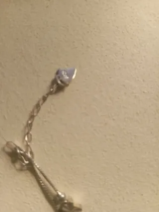 Pulsera de plata  con estrellas