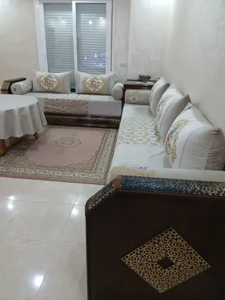 Sofá Marroquí Beige y Marrón