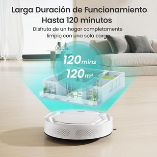 LEFANT M210 Robot Aspirador, 2200Pa, 120min, Suelo