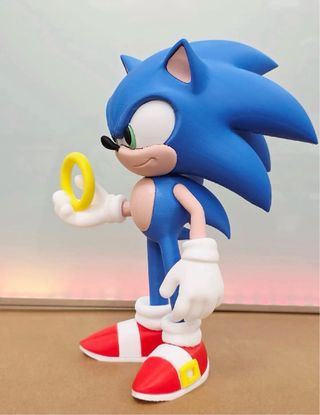 Figura Sonic con Anillo