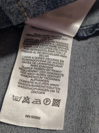 Falda vaquera Liz Claiborne azul