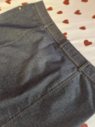 Falda vaquera Liz Claiborne azul