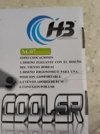 Ventilador H3 para portátil