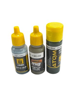 Pinturas AMMO de MIG - Set de 3