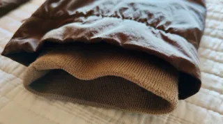 Parka Armani Jeans Talla 50/M verde caqui