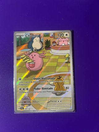 Carta Pokémon Chansey TWM187