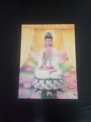 Cuadro budista de Guan Yin