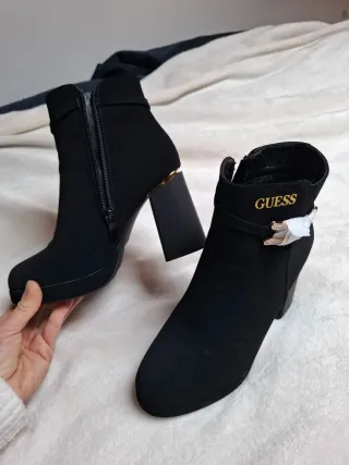 Botines Guess Negros Sin Usar, imitación