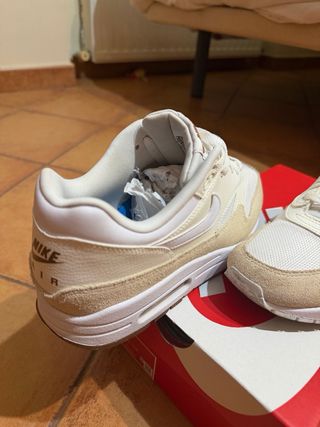 Nike Air Max 1 Beige/Blanco