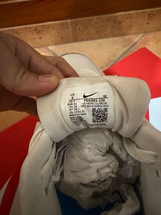 Nike Air Max 1 Beige/Blanco