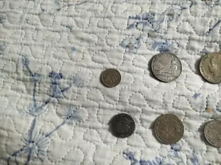 Collezione di monete d'argento antiche