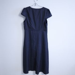 Vestido CIDER azul lunares