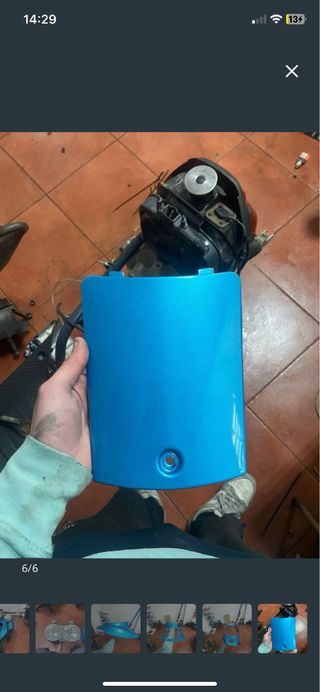 Tapa Carcasas Jog Artistic Azul