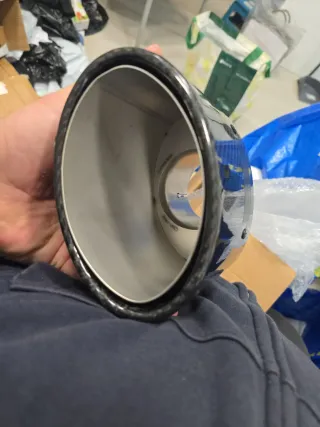 Punta de escape carbono in60 Out90/150